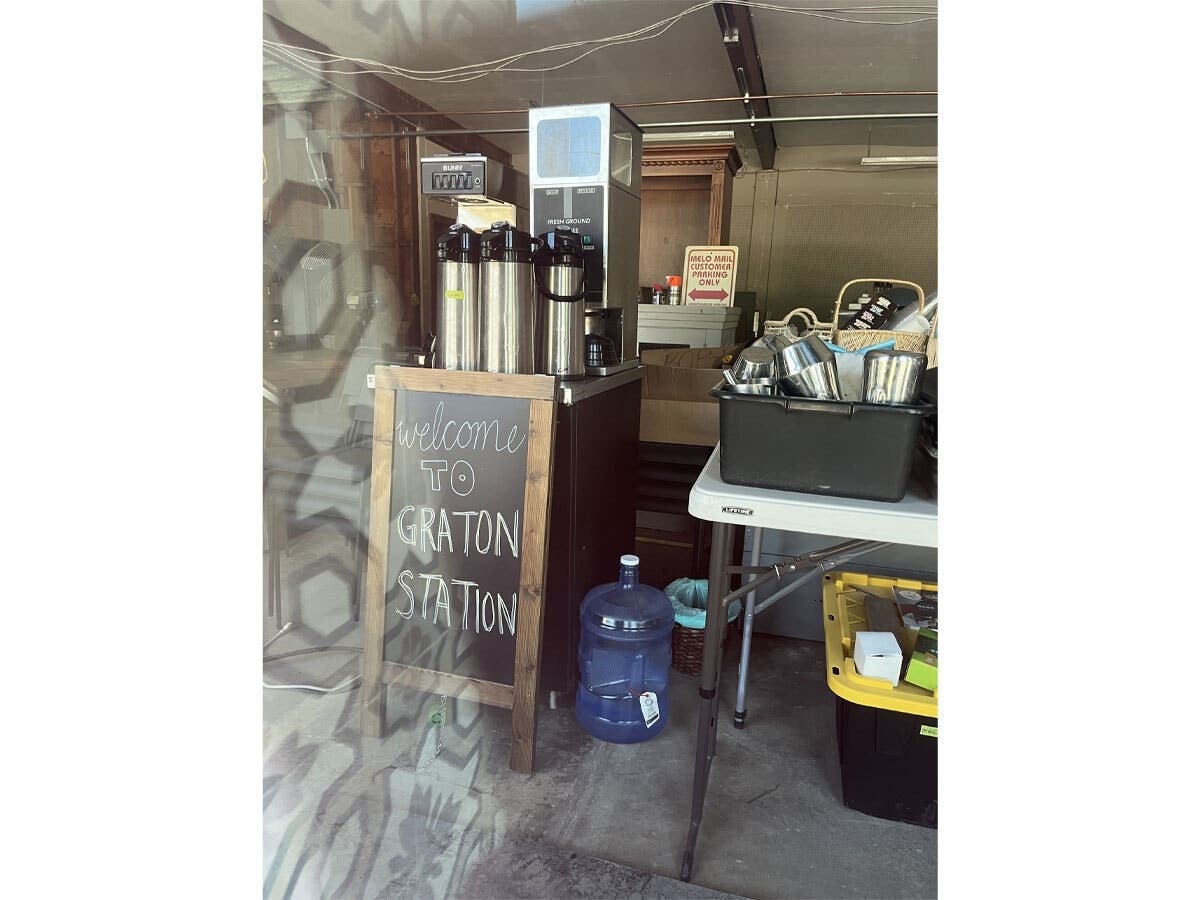 Organizers pitching community on investing in a cafe, marketplace, and community space (above) are hosting an event Saturday in Graton. 