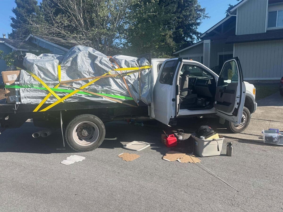 A fleeing driver suspected of ditching a stolen pickup in a Petaluma neighborhood sent officers and a CHP helicopter into a search that ended with one arrest and another suspect still missing: PPD. 