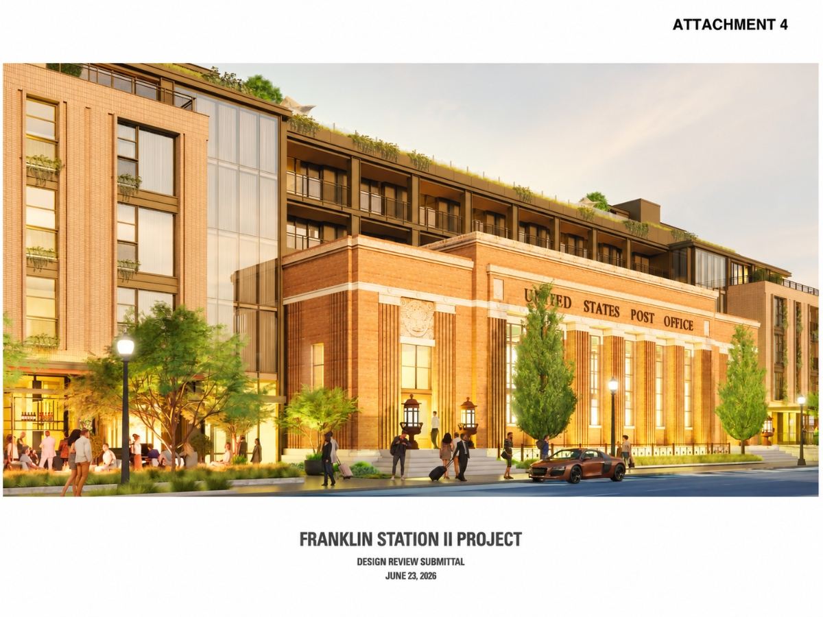 One of downtown Napa's most recognizable historic buildings could move closer to a second life as city officials consider a proposal to transform the earthquake-damaged Franklin Station Post Office into a luxury hotel while preserving the architecture.
