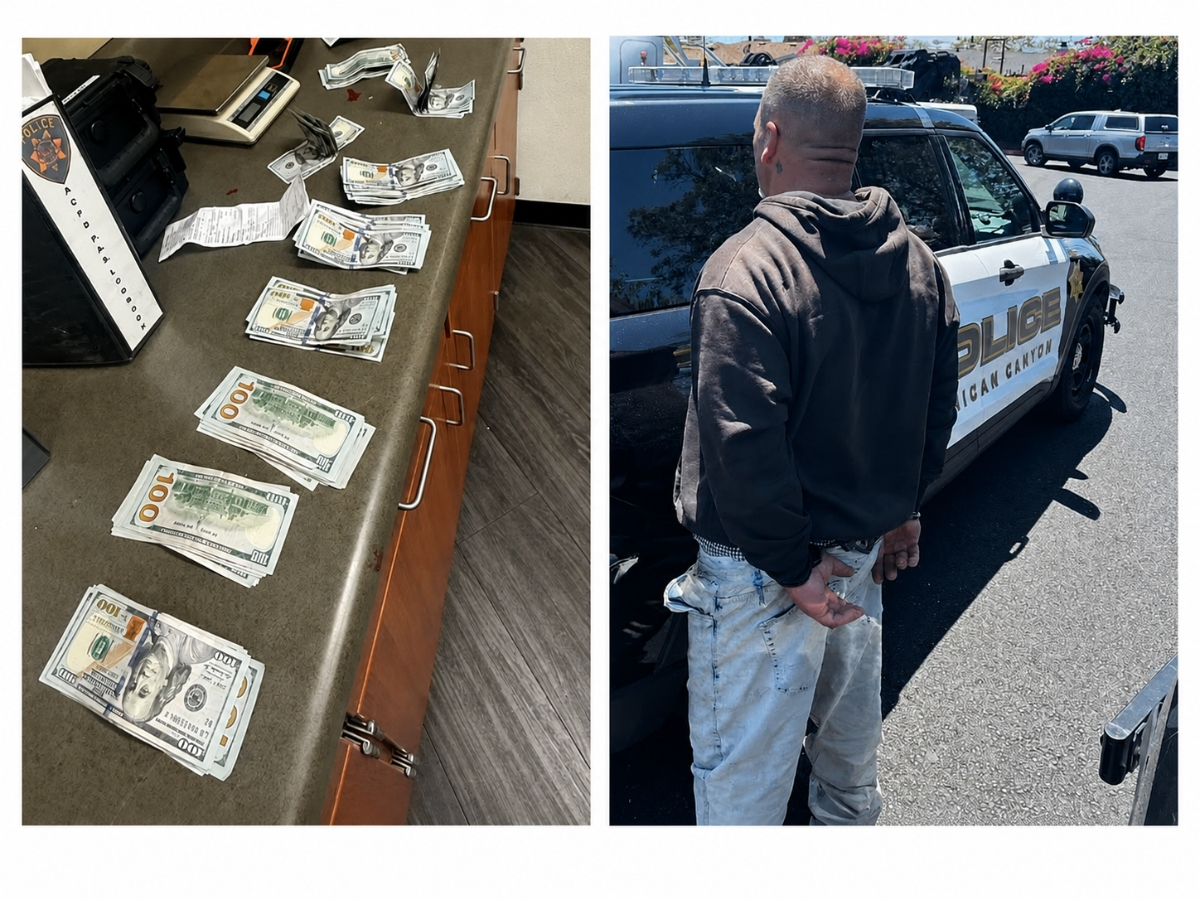 A show-off selfie led Napa Valley investigators to Hayward suspects arrested after investigators linked them to a burglary that netted more than $100,000 in stolen tools, copper wire, and vehicles: American Canyon Police Department