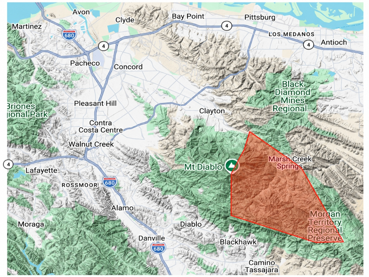 Fire crews surged aircraft and ground resources into rugged Mount Diablo terrain as officials warned residents to prepare for possible evacuations.