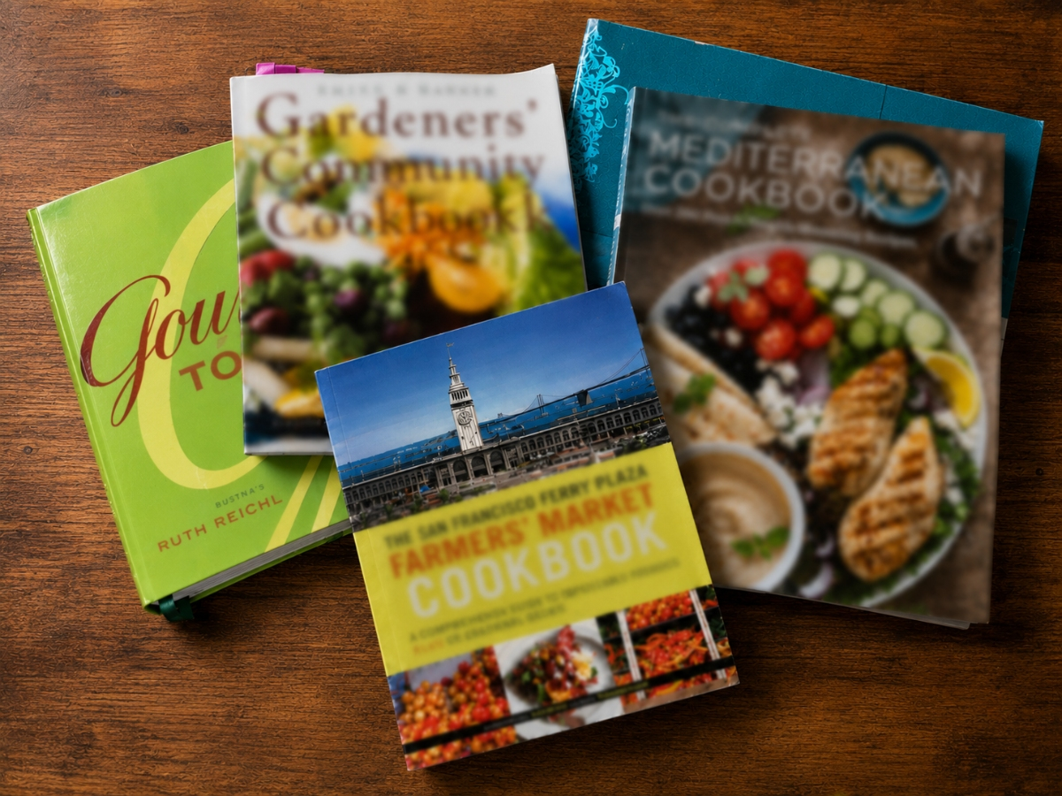 The next find at the Santa Rosa Farmers Market might not come from a farmer's stand. The new Community Share Table invites neighbors to exchange books, kitchenware, gardening supplies, and other useful items, giving them a second life.