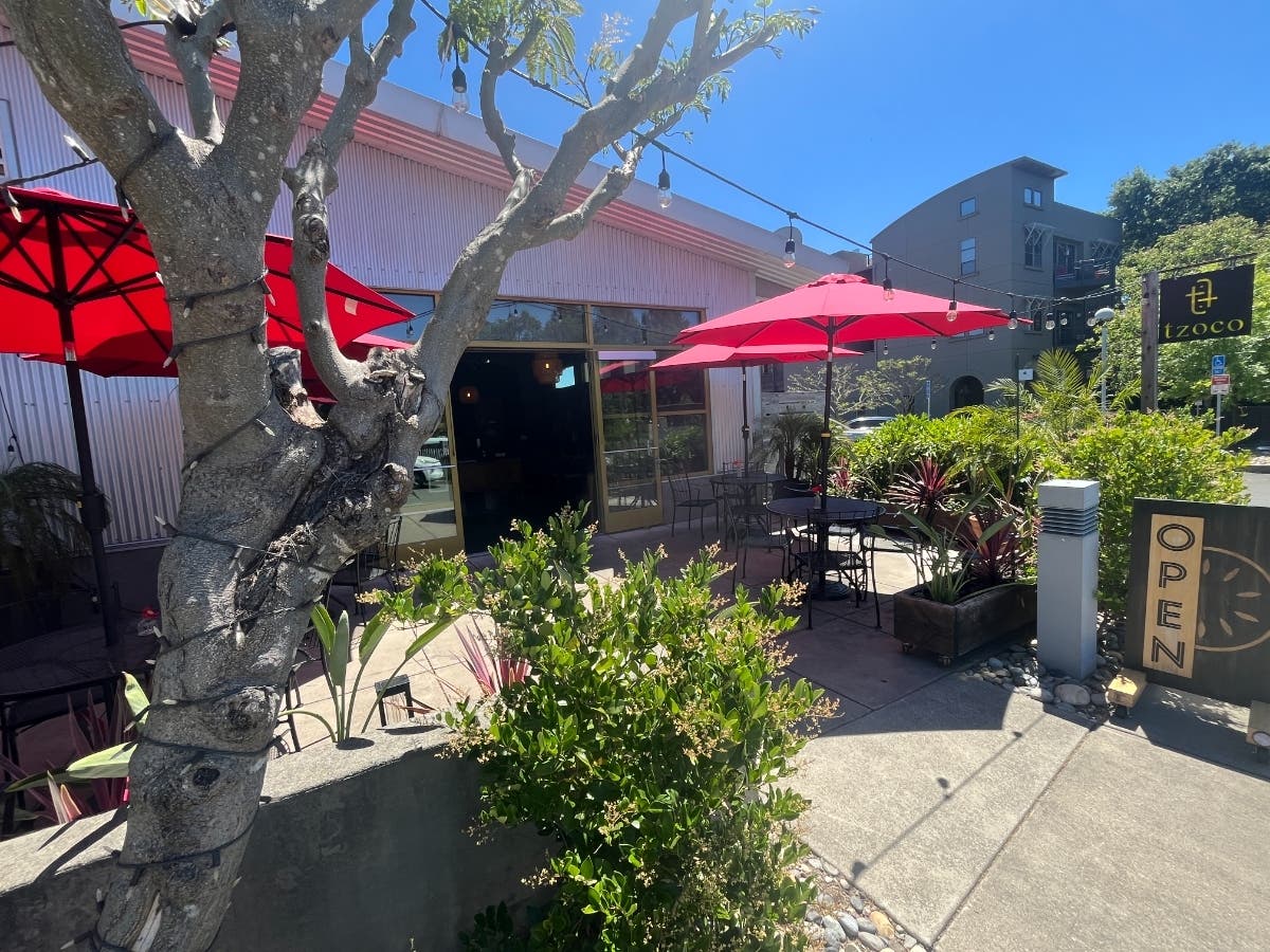 A feast of colorful mezze, wood-fired breads, grilled meats, and vibrant vegetables awaits at these Sonoma County destinations including Healdsburg's Tzoco (above), but each kitchen tells a very different Mediterranean story.