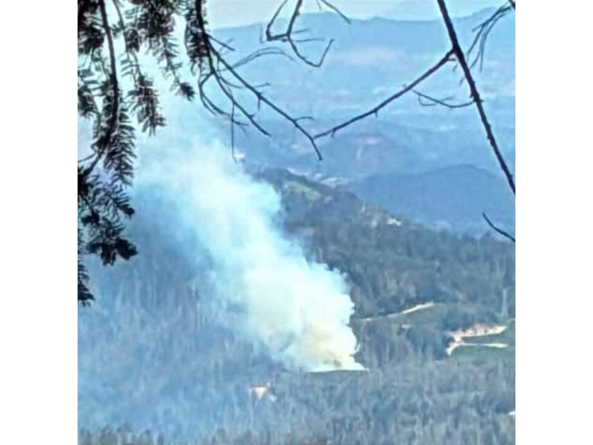The 1.5-acre fire was contained within minutes, but far larger fires are pulling California crews across the region.
