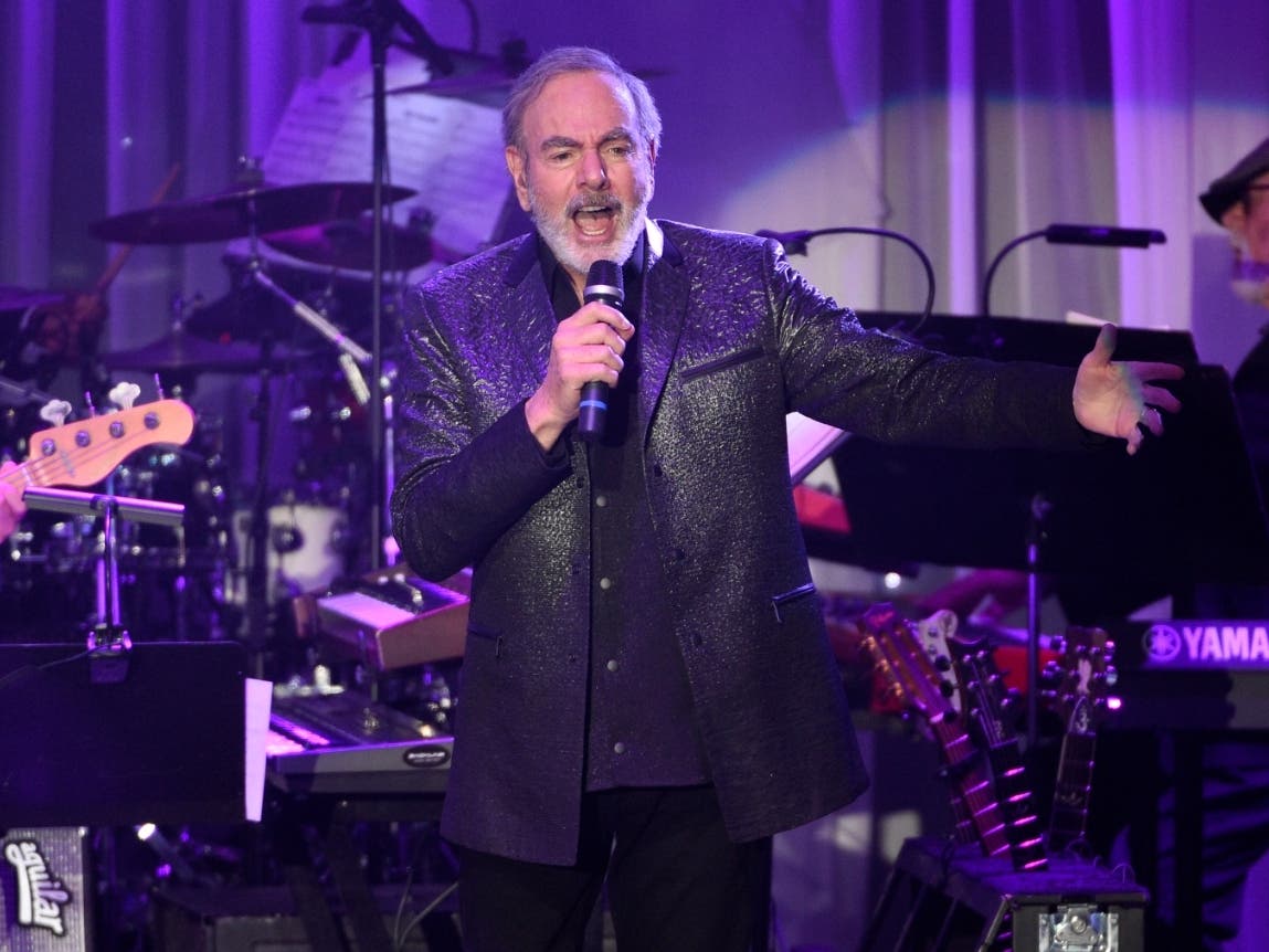 The season finale of Tuesdays in the Plaza finale pairs classic Neil Diamond (above, 2012) songs with a 50th anniversary celebration for the Healdsburg museum. 
