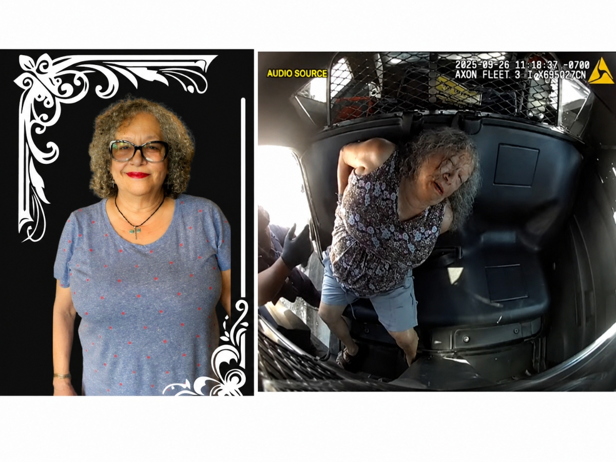 Jurors concluded a stroke, rather than police restraint, caused the 2025 death of 72-year-old Yolanda Ramirez (above). A family-ordered autopsy reached a different conclusion.