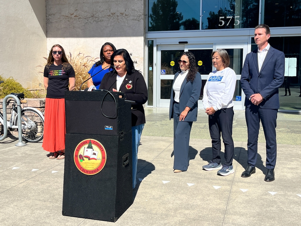 Supervisors for North Bay counties say slurs can reach the public and enter meeting captions before anyone mutes a caller and are calling on California lawmakers to step in with steps to help.