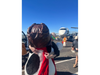 Snoopy gets a hug from a passenger who flew on an inaugural flight from Salt Lake City, Utah to the Charles M. Schulz–Sonoma County Airport on Oct. 6, 2026. 