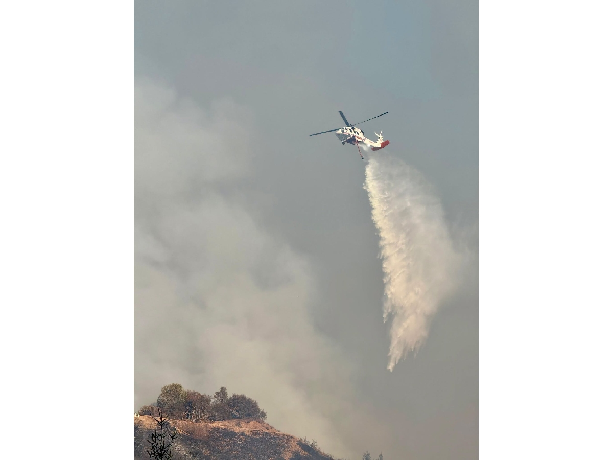 Firefighters are still battling the Cooley Fire, which escaped a private prescribed burn Friday, sending smoke into Healdsburg over the weekend.