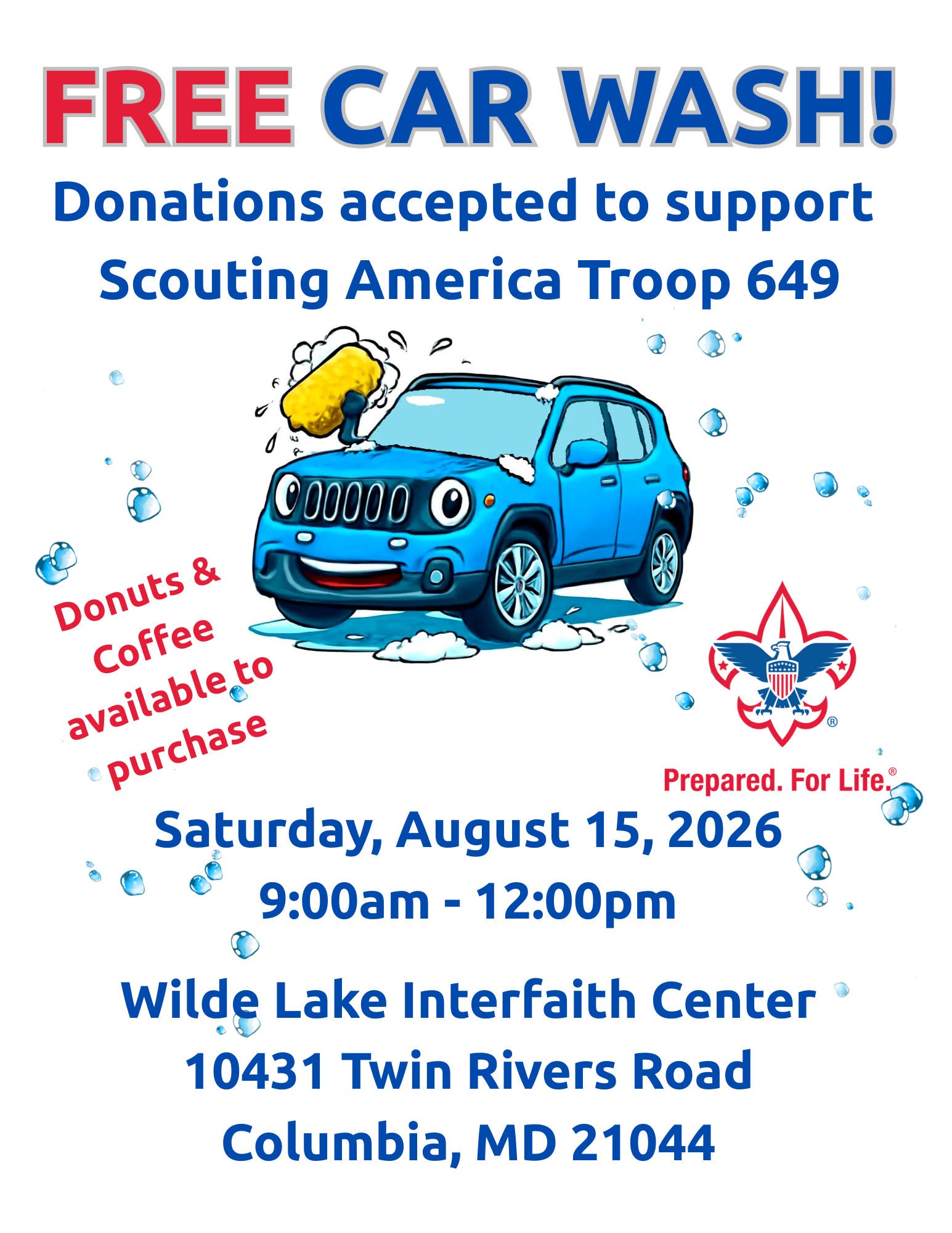 Free Car Wash!