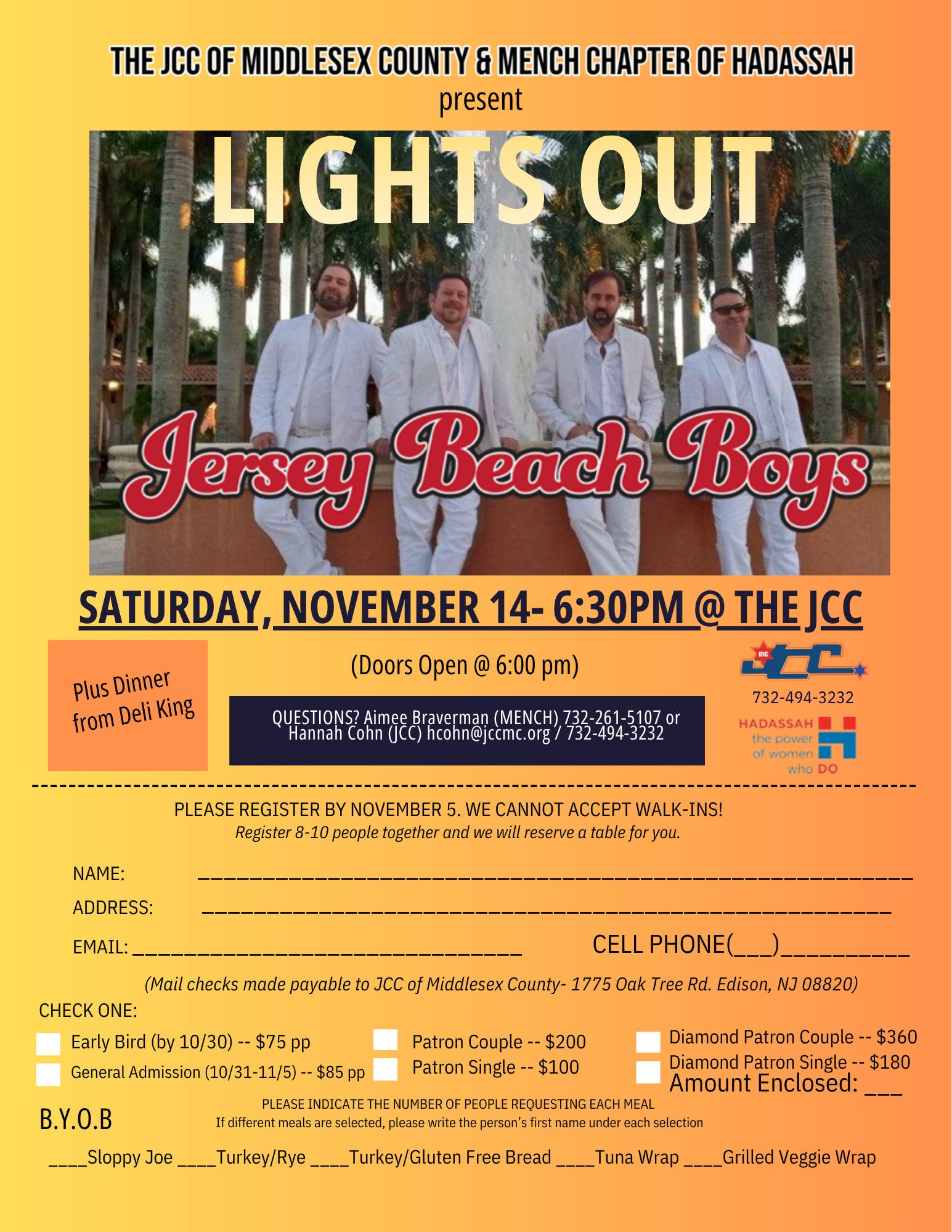 Lights Out: Jersey Beach Boys