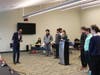 Coatesville City Manager James Logan welcomes students from the Chester County Chamber Foundation’s Youth Leadership Program during a full day of exploring government in action at Coatesville City Hall.