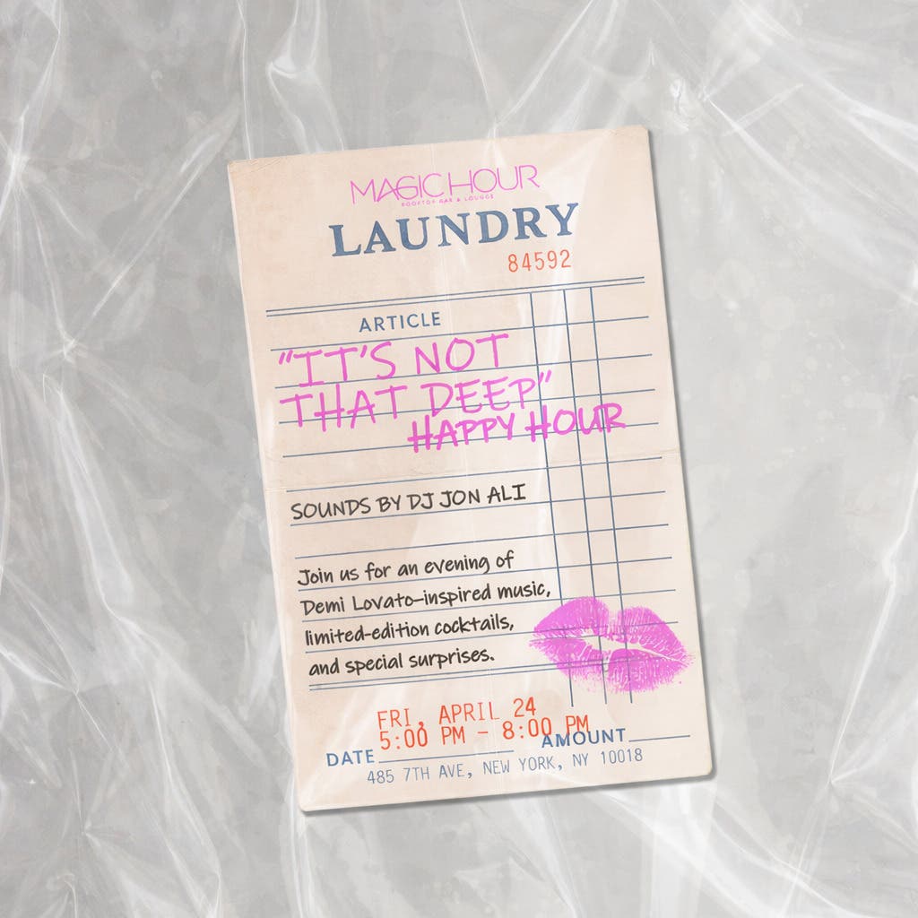 “It's Not That Deep” Happy Hour at Magic Hour Rooftop 