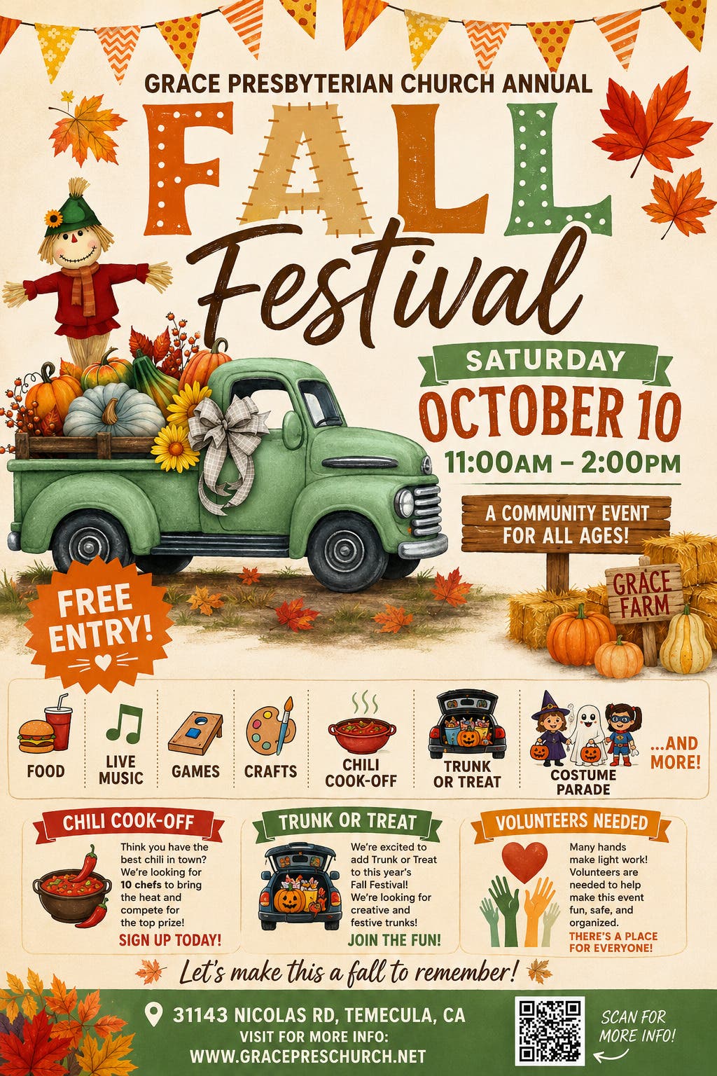 Grace Presbyterian Church Annual Fall Festival