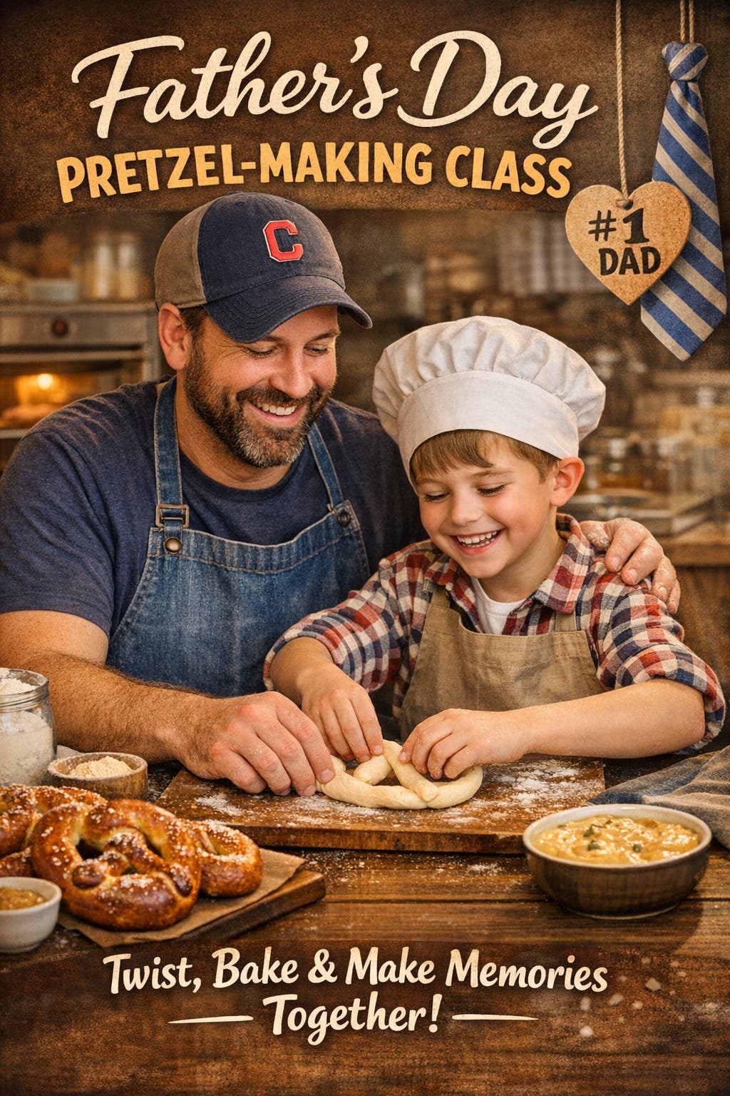 Father’s Day Pretzel‑Making Workshop! 