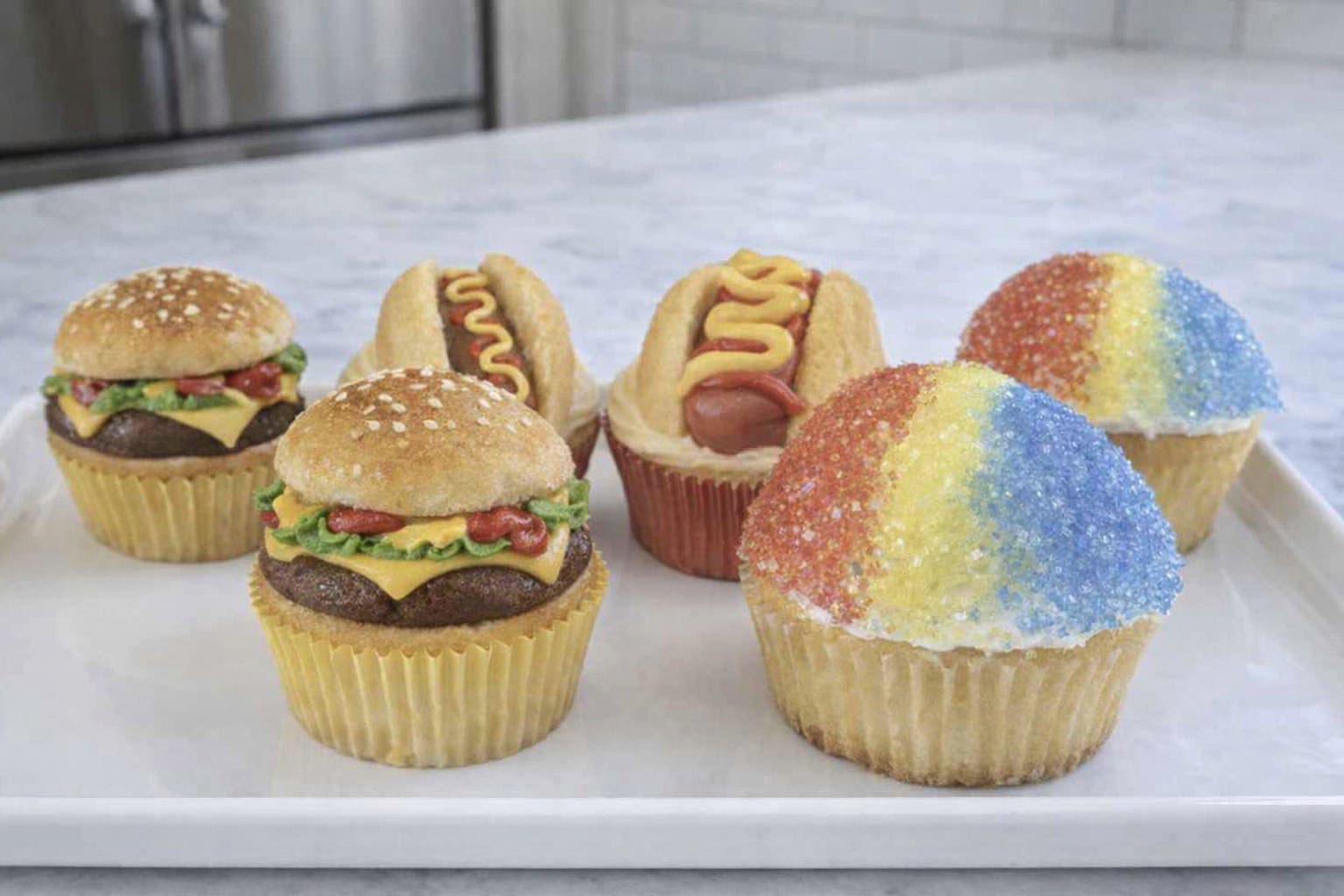 Cupcake Cookout: Burgers, Dogs & Snow Cones Decorating Workshop!