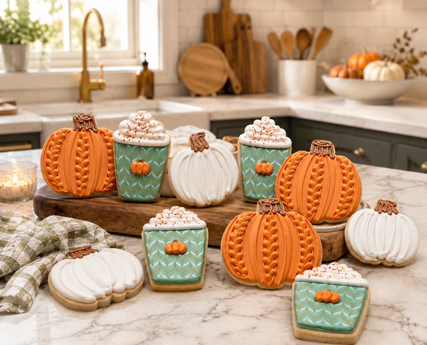 Pumpkin and Latte Cookie Decorating Workshop!