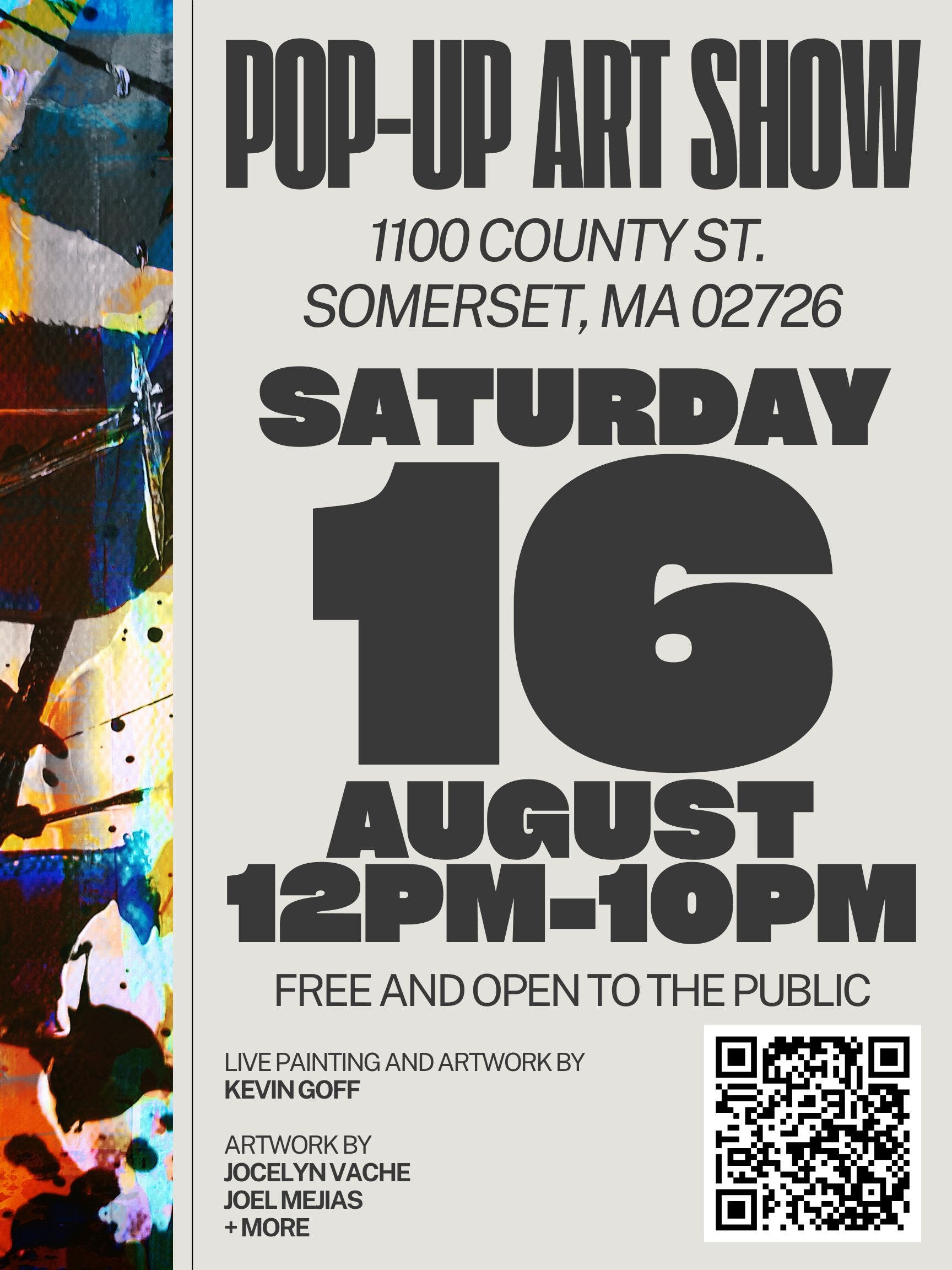 River's Edge Pop-Up Art Show