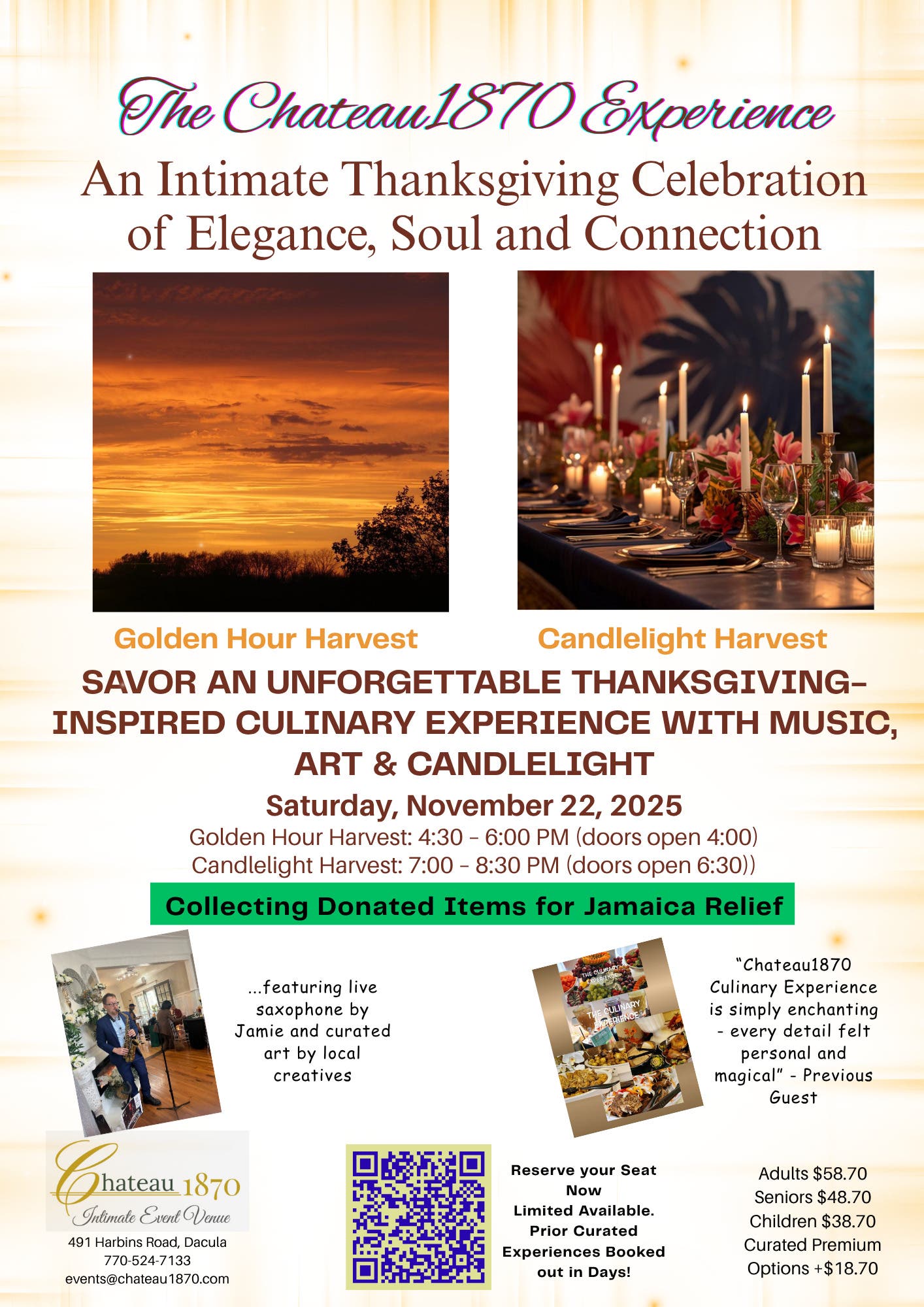 🦃✨ Pre-Thanksgiving Dinner Invitation – November 22