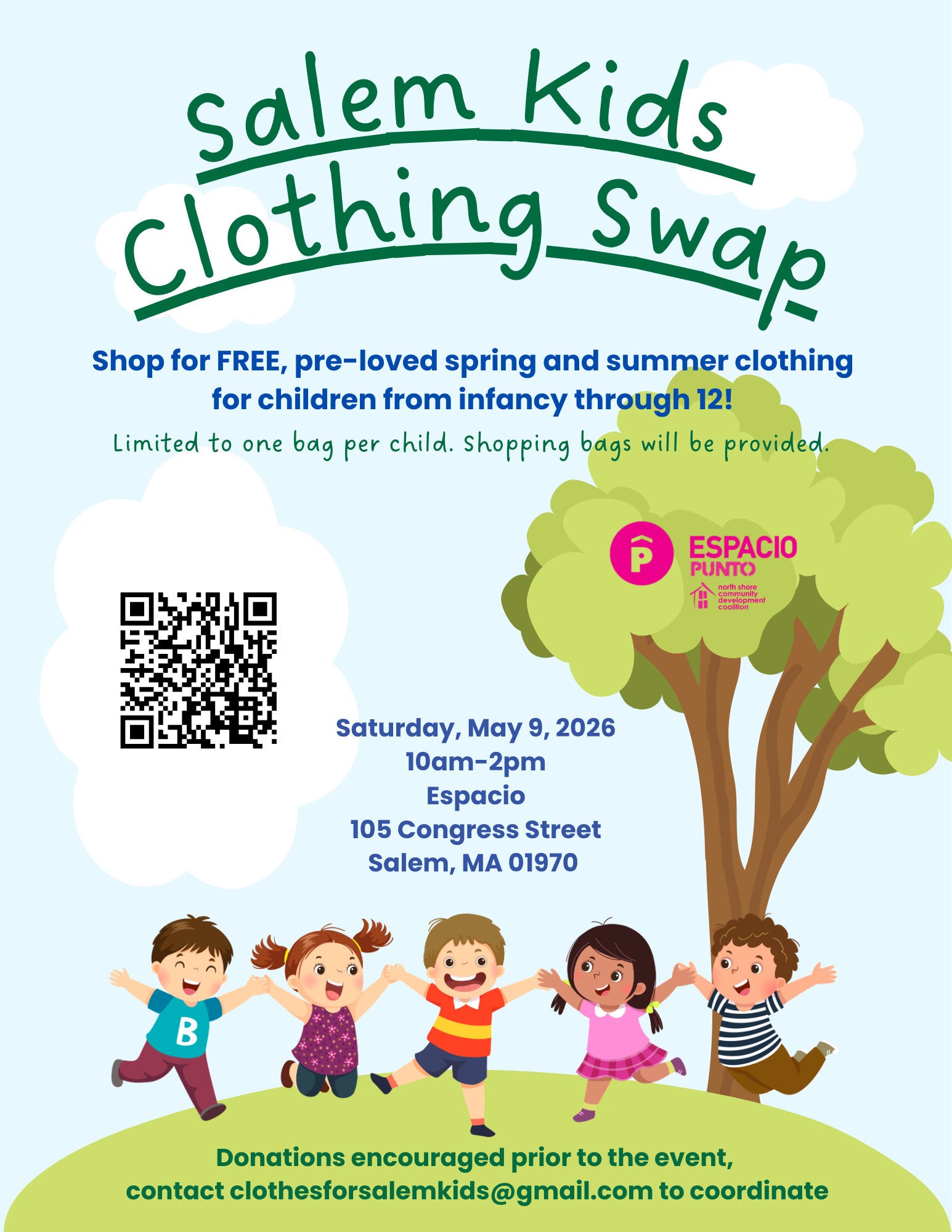 Salem Kids Clothing Swap