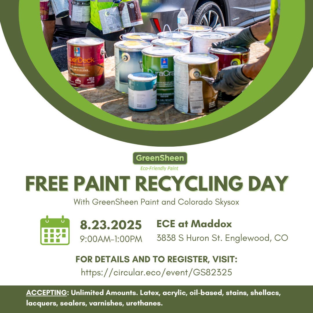 Free Paint Recycling Event!