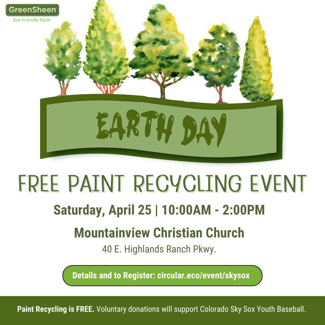 Free Paint Recycling Event