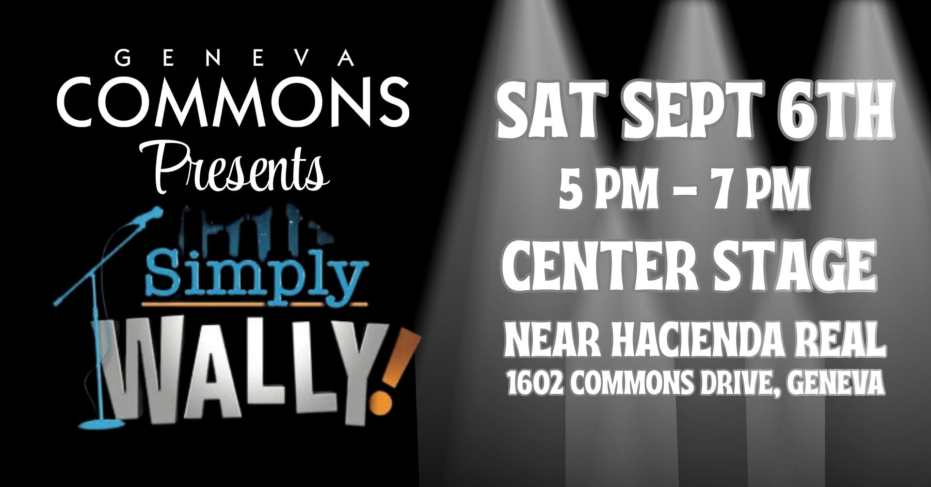 Live Music at Geneva Commons with Simply Wally & Tommy Yurik