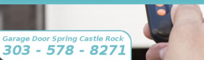 Garage Door Spring Castle Rock