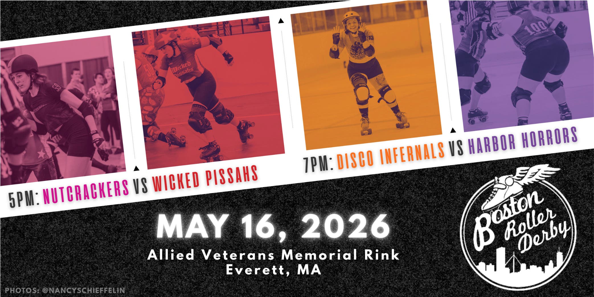 Boston Roller Derby May Double Header