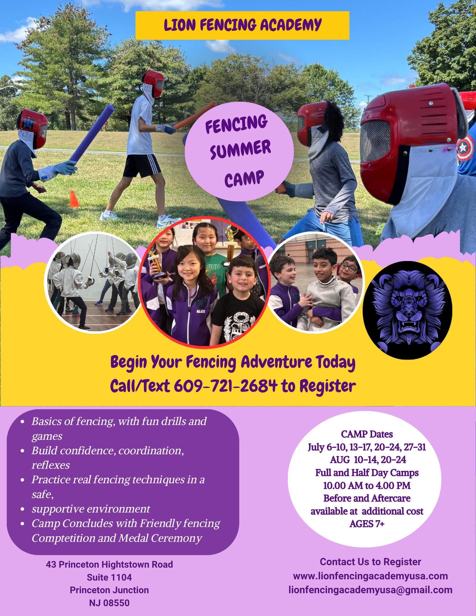 Fencing Summer Camp