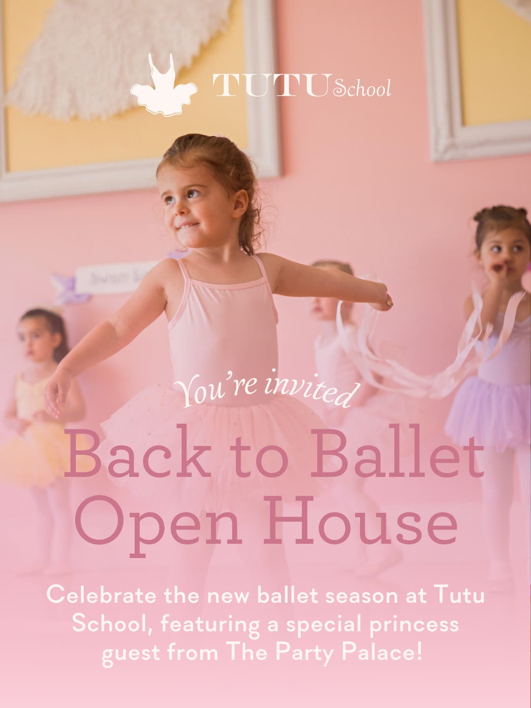 Back to Ballet Open House at Tutu School! Featuring a special guest!