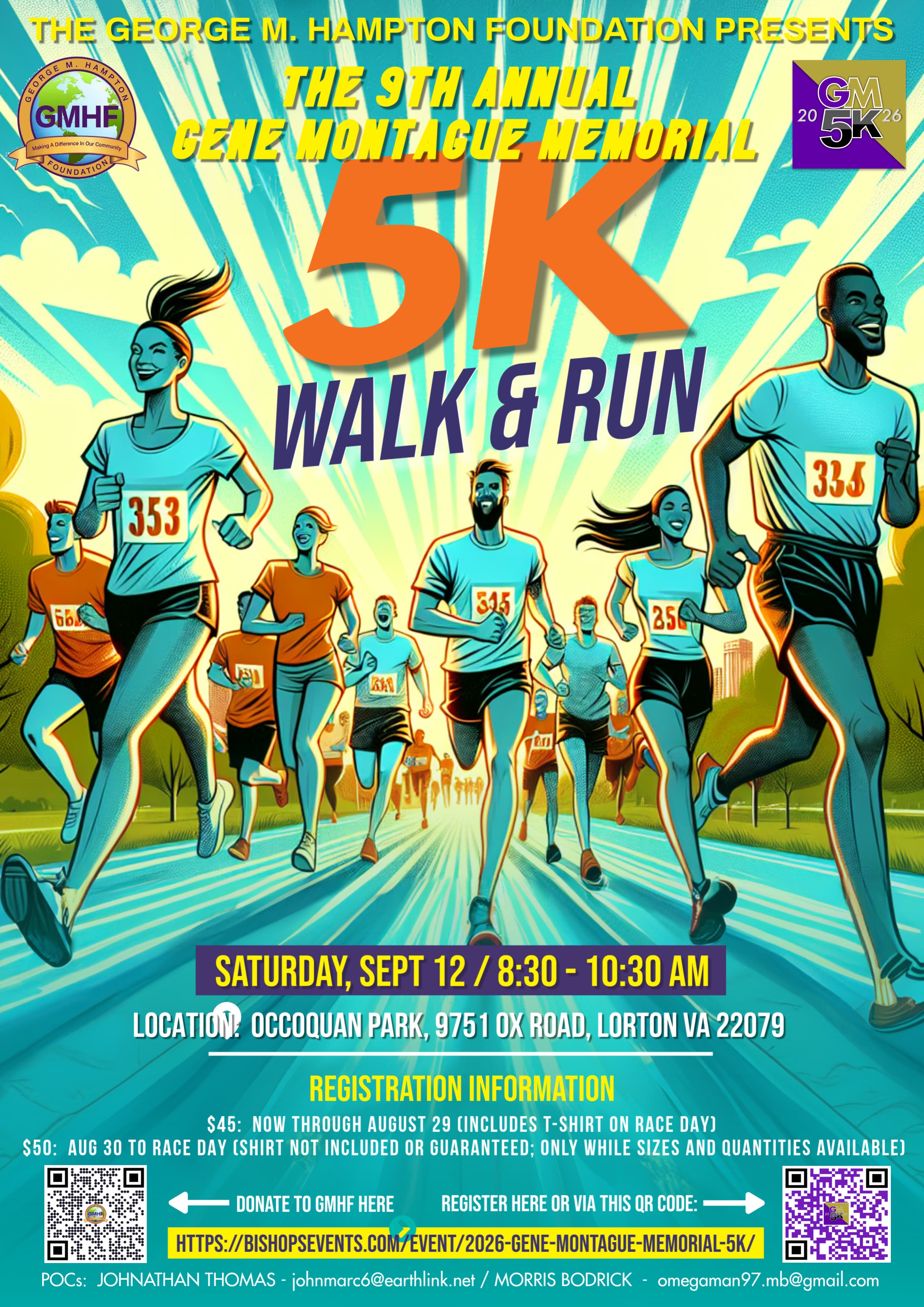 9th Annual Gene Montague Memorial 5K