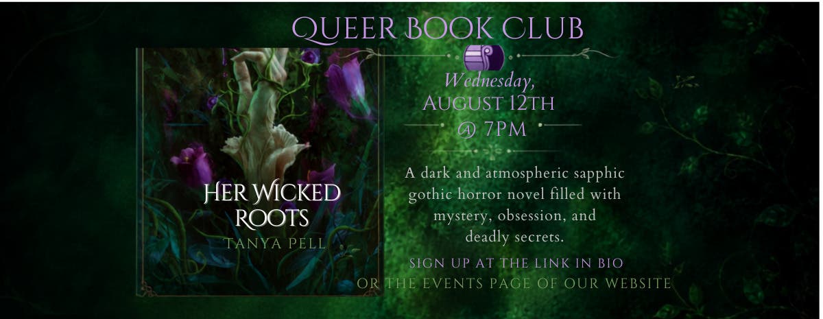 Queer Book Club – Her Wicked Roots by Tanya Pell