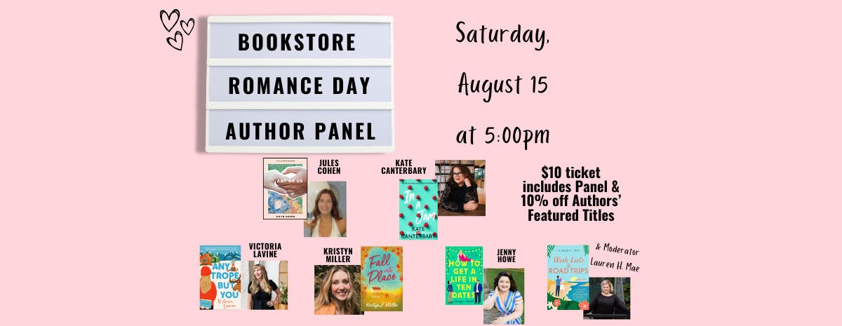 Bookstore Romance Day: Authors Panel