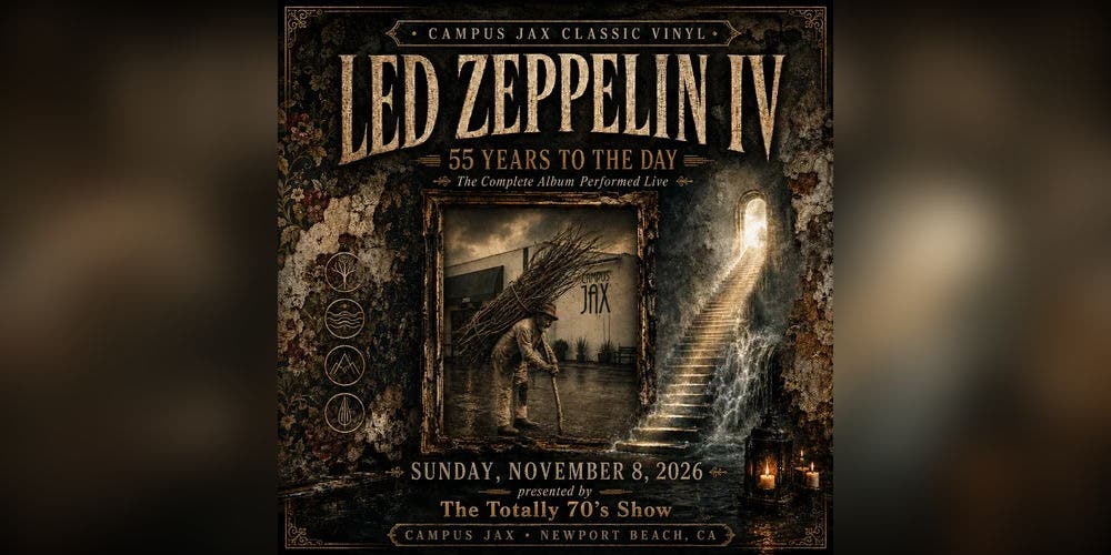 Campus JAX Classic Vinyl Series: Led Zeppelin IV