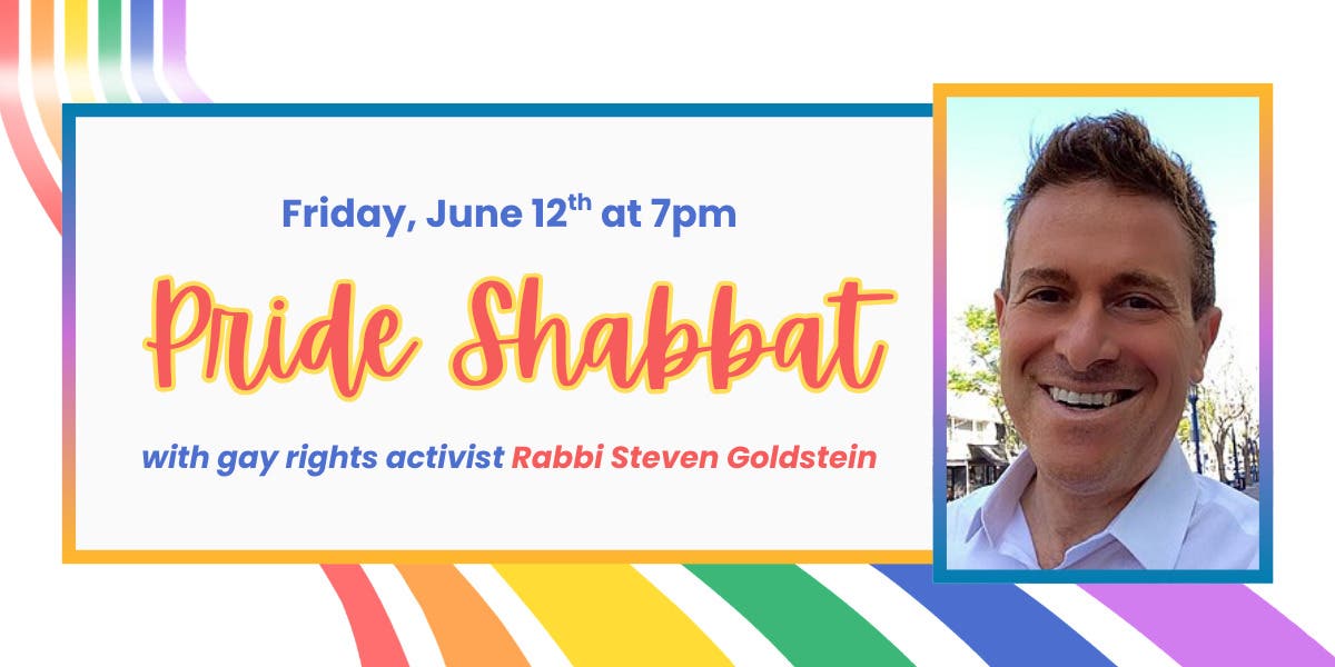 Pride Shabbat at Temple Judea!