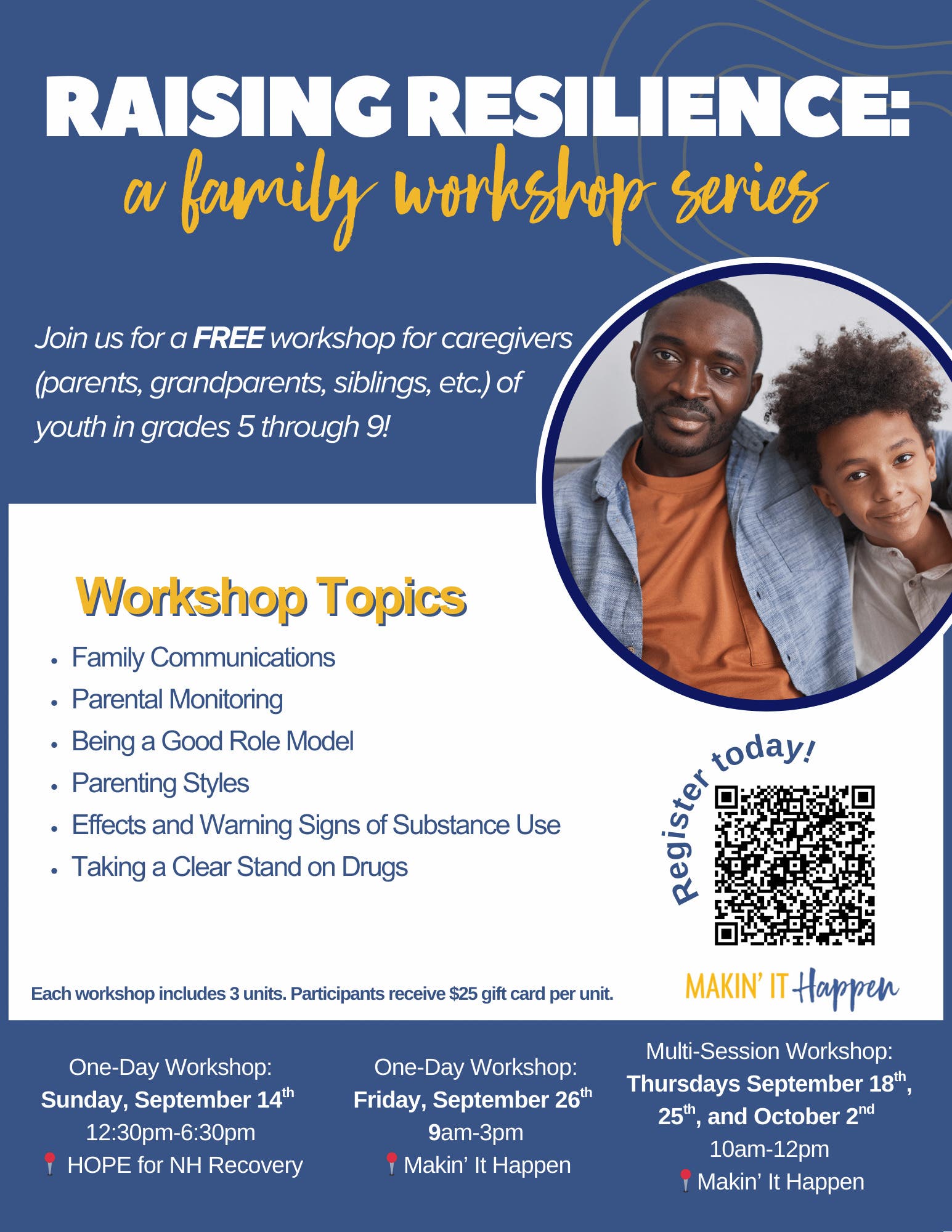 Raising Resilience: A Family Workshop Series