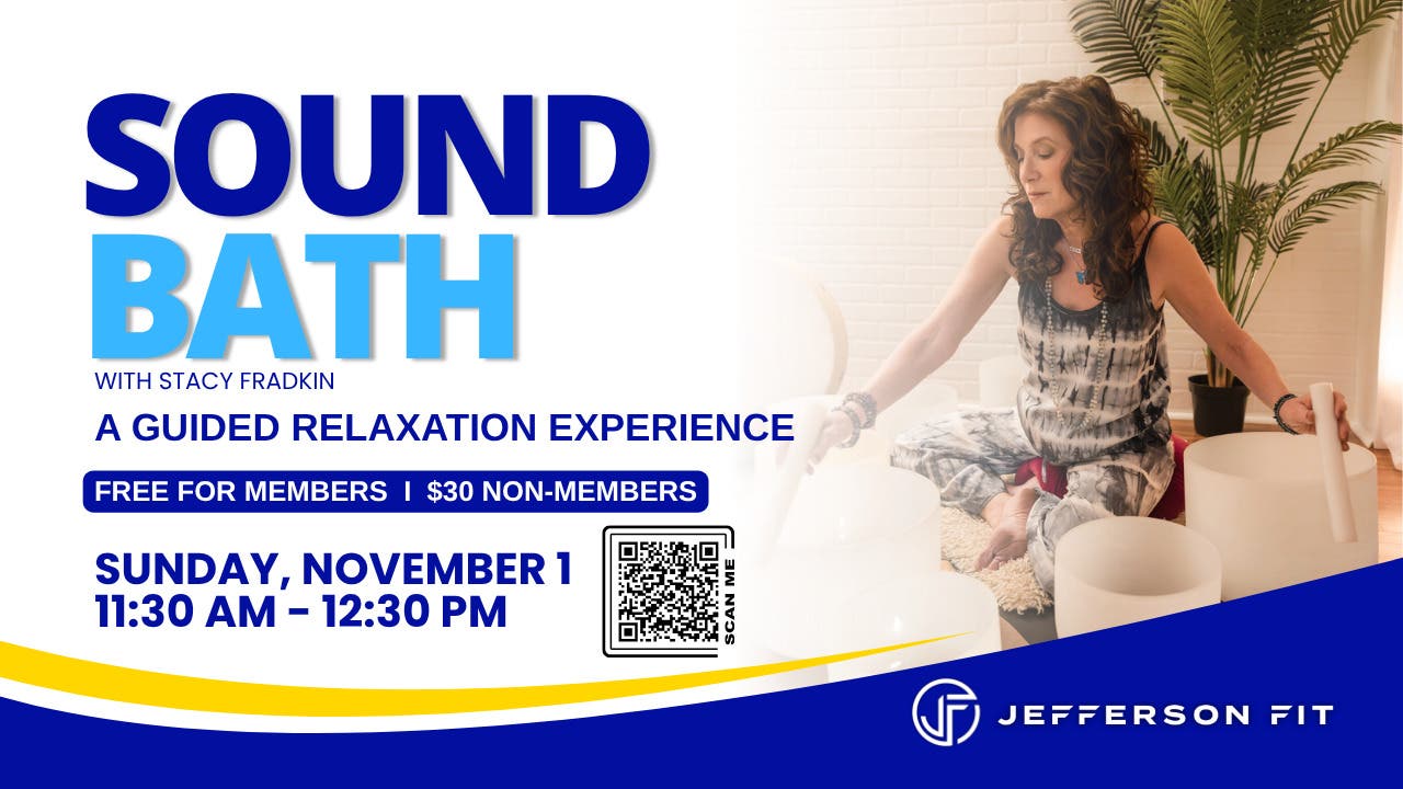 Sound Bath with Stacy Fradkin  l  Jefferson Fit, Downtown Sarasota