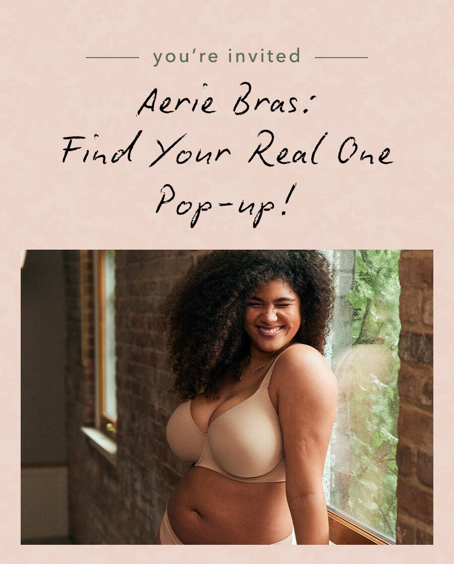 Aerie Confidence in Bloom: LA Bra Pop-Up - 9/6 & 9/7
