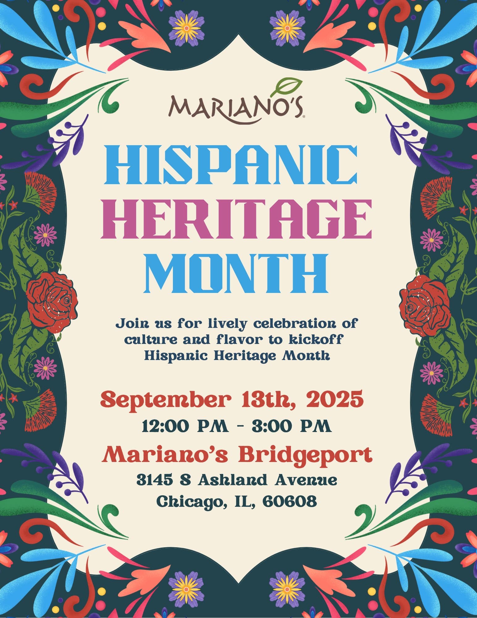 Mariano’s Presents: Hispanic Heritage Month Kickoff
