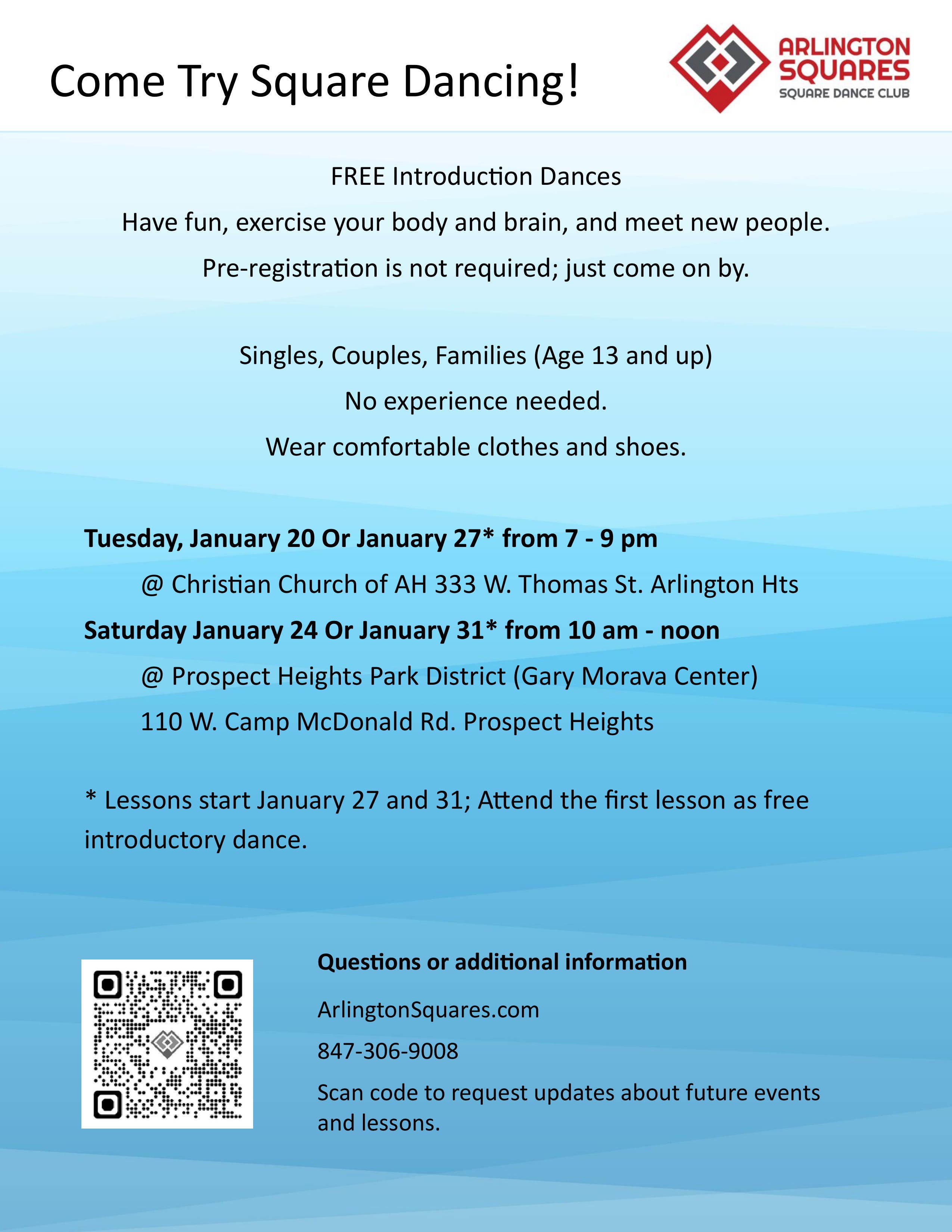 Try Square Dancing for Free