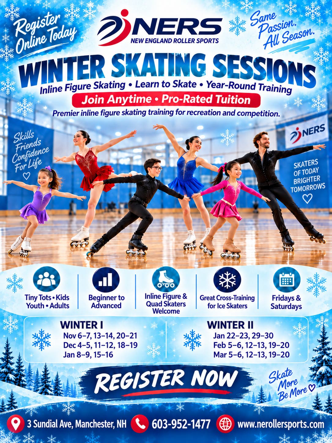 Winter Skating Sessions