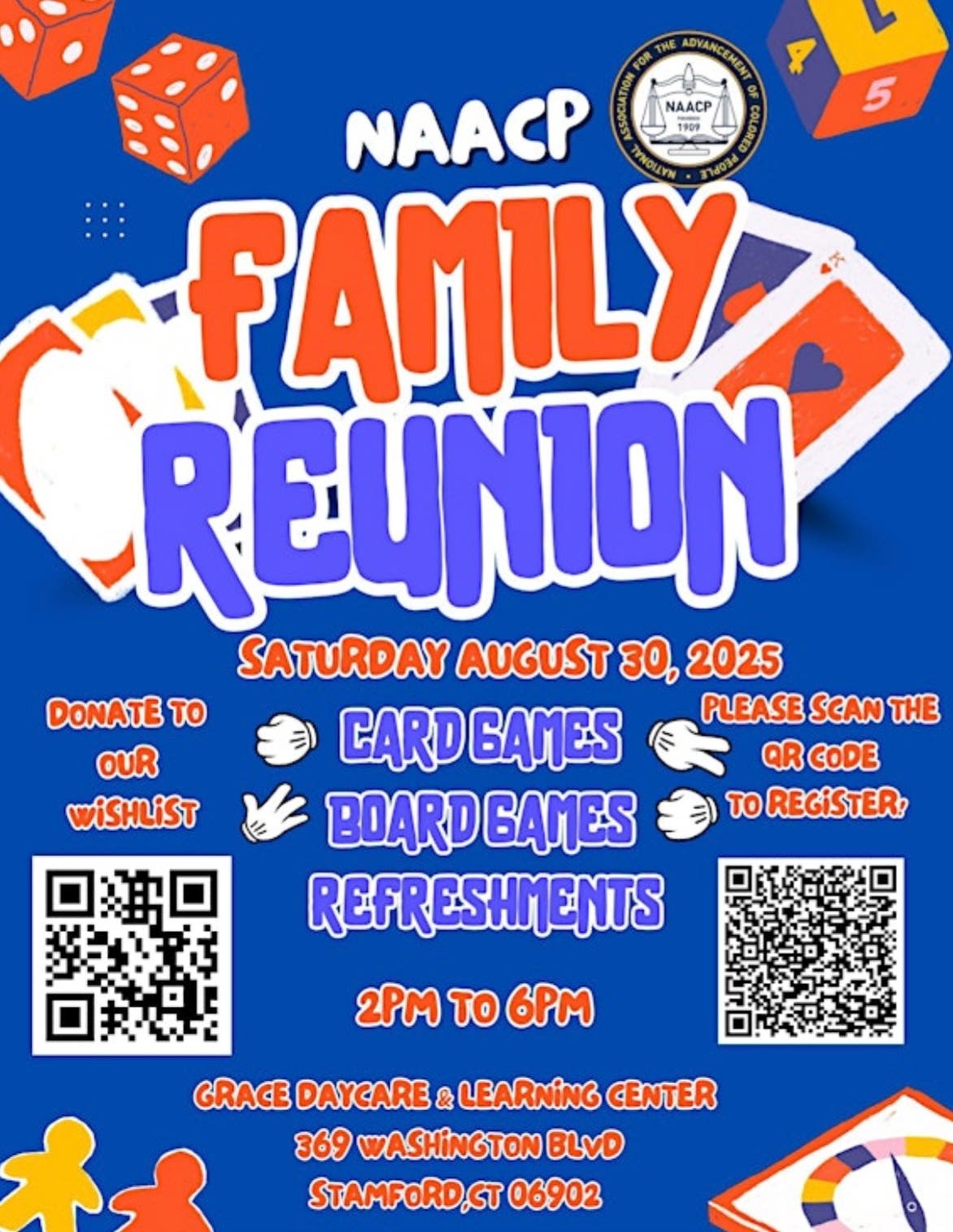 Stamford NAACP Community Family Reunion! (Please register, link attached)
