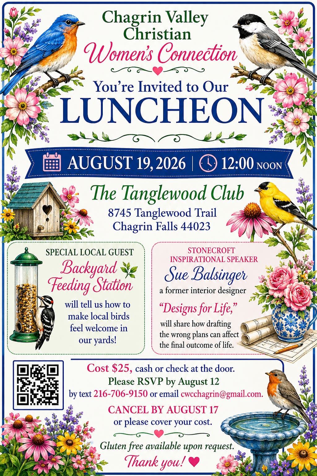 Chagrin Valley Christian Women's Connection Luncheon
