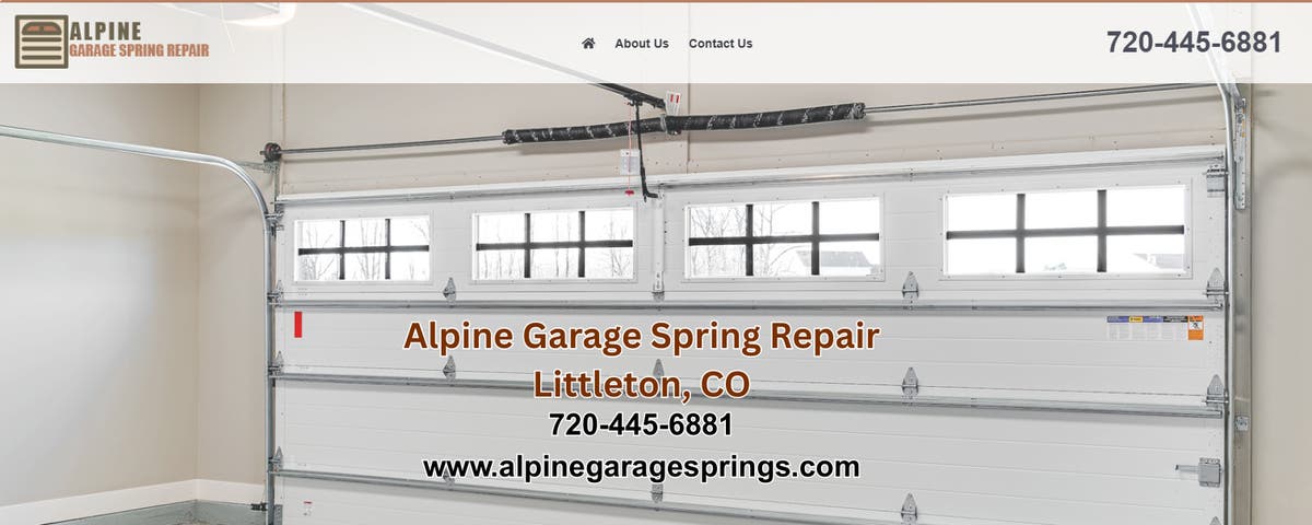 Alpine Garage Spring Repair 