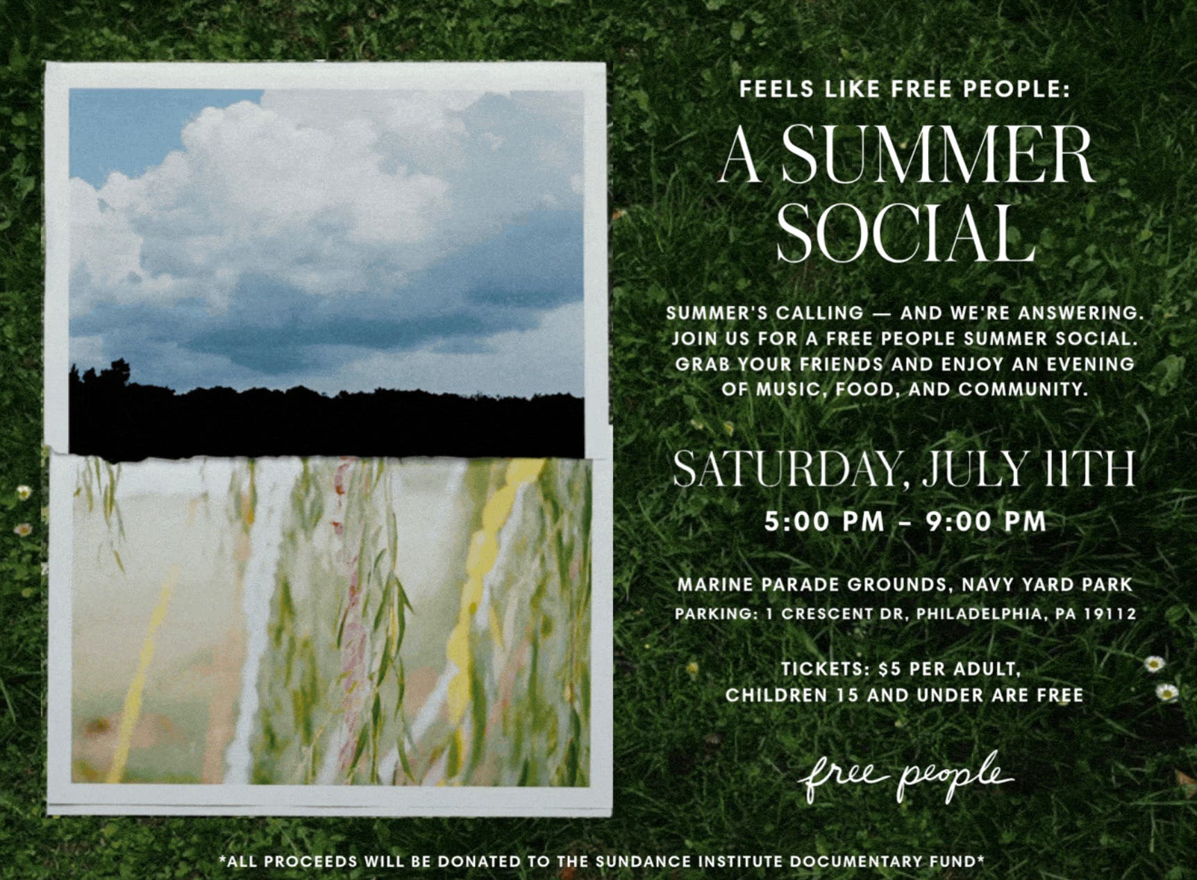 Feels Like Free People: A Summer Social (7/11)