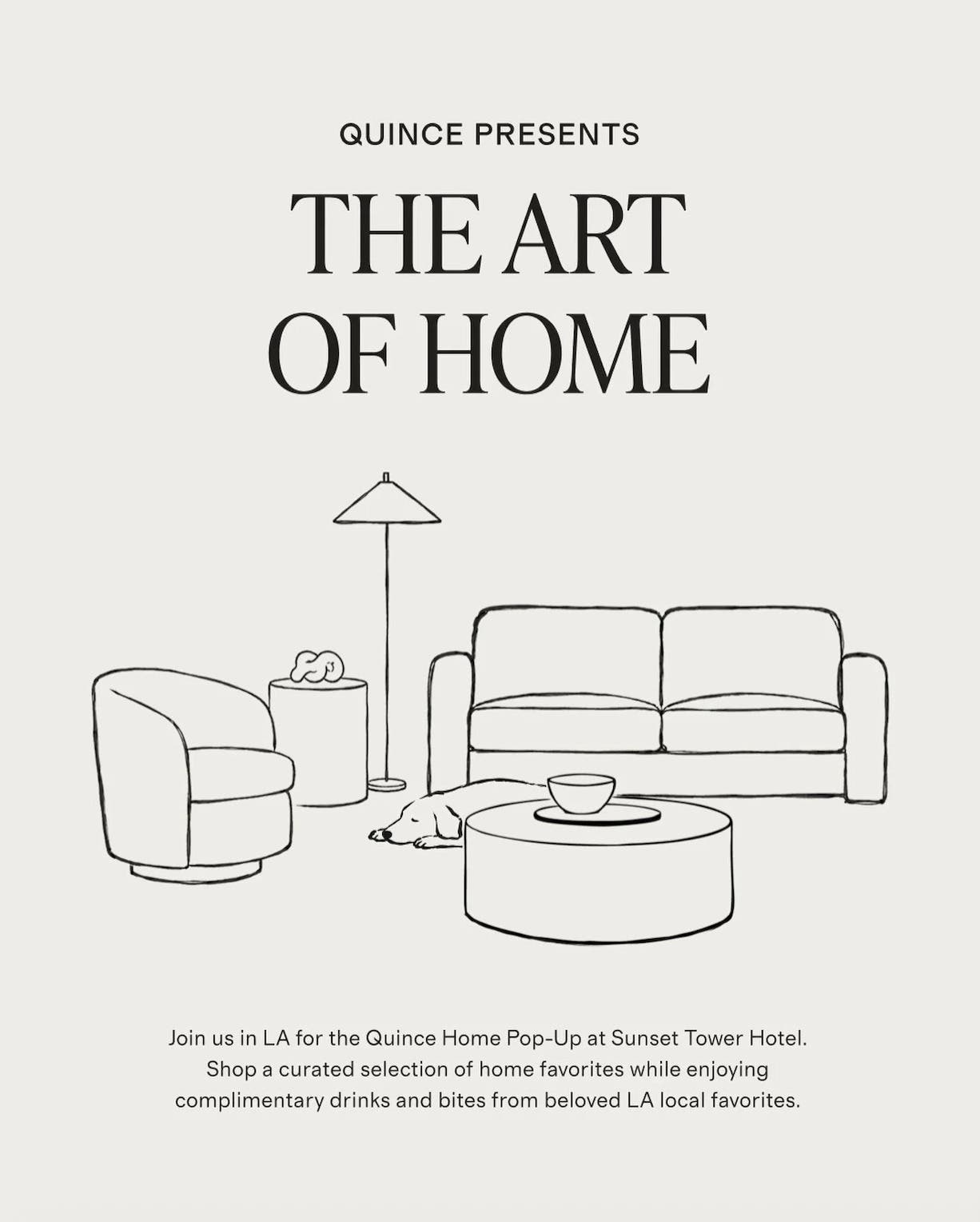 Quince Presents The Art of Home Pop Up