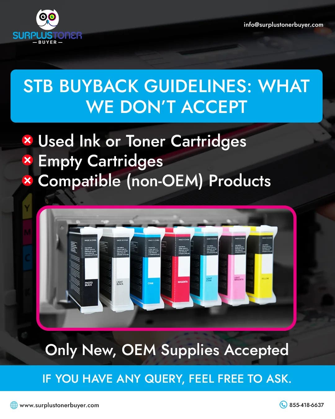 America's Top Toner Buyer-Surplus Toner Buyer