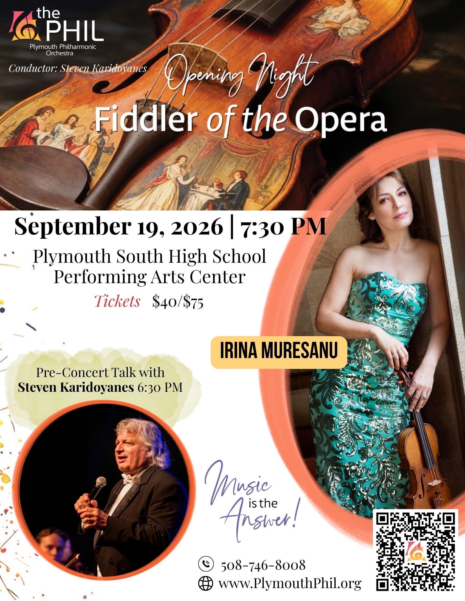 Fiddler of the Opera - Opening Night