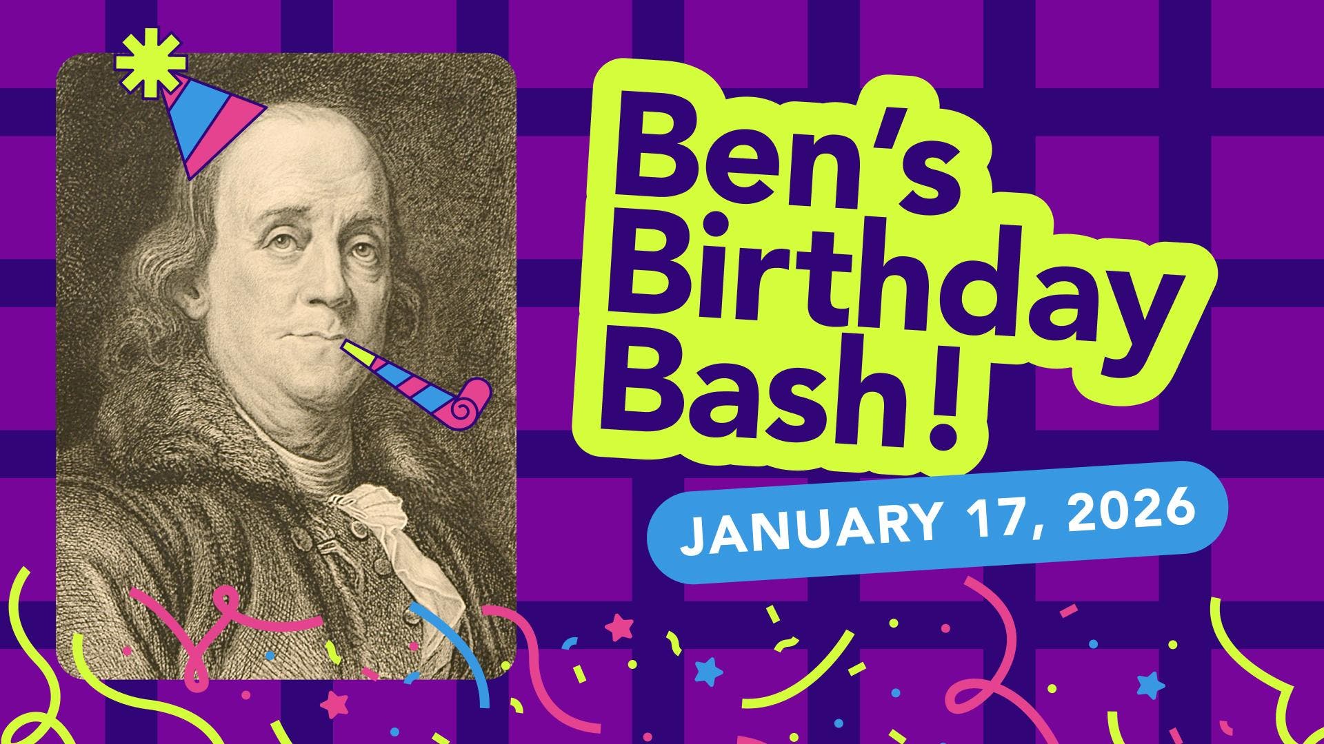 Ben's Birthday Bash